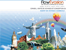 Tablet Screenshot of flow-evasion.com